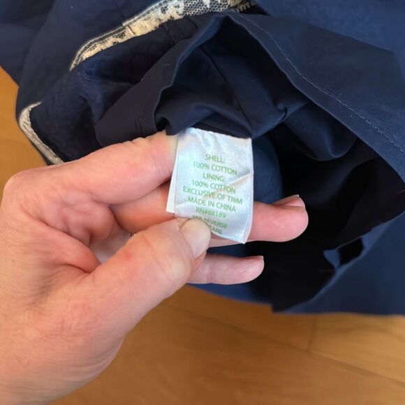 Lilly Pulitzer Ashlyn Shift Dress Navy size 6 - Picture 16 of 16